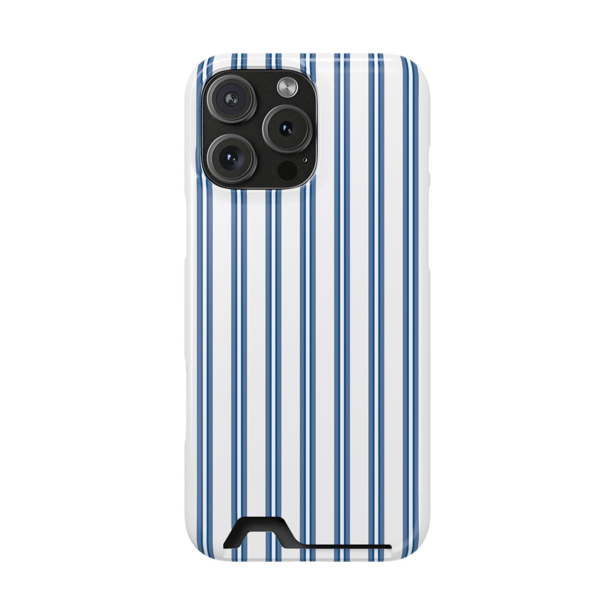 Blue Floral Card Holder Phone Case