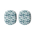 Toile Pattern AirPod Max Cases — Blue Vintage Scenic Design