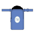 Hydration Crossbody Pack — Matte Oxford Water Bottle Sling with Drawstring Top