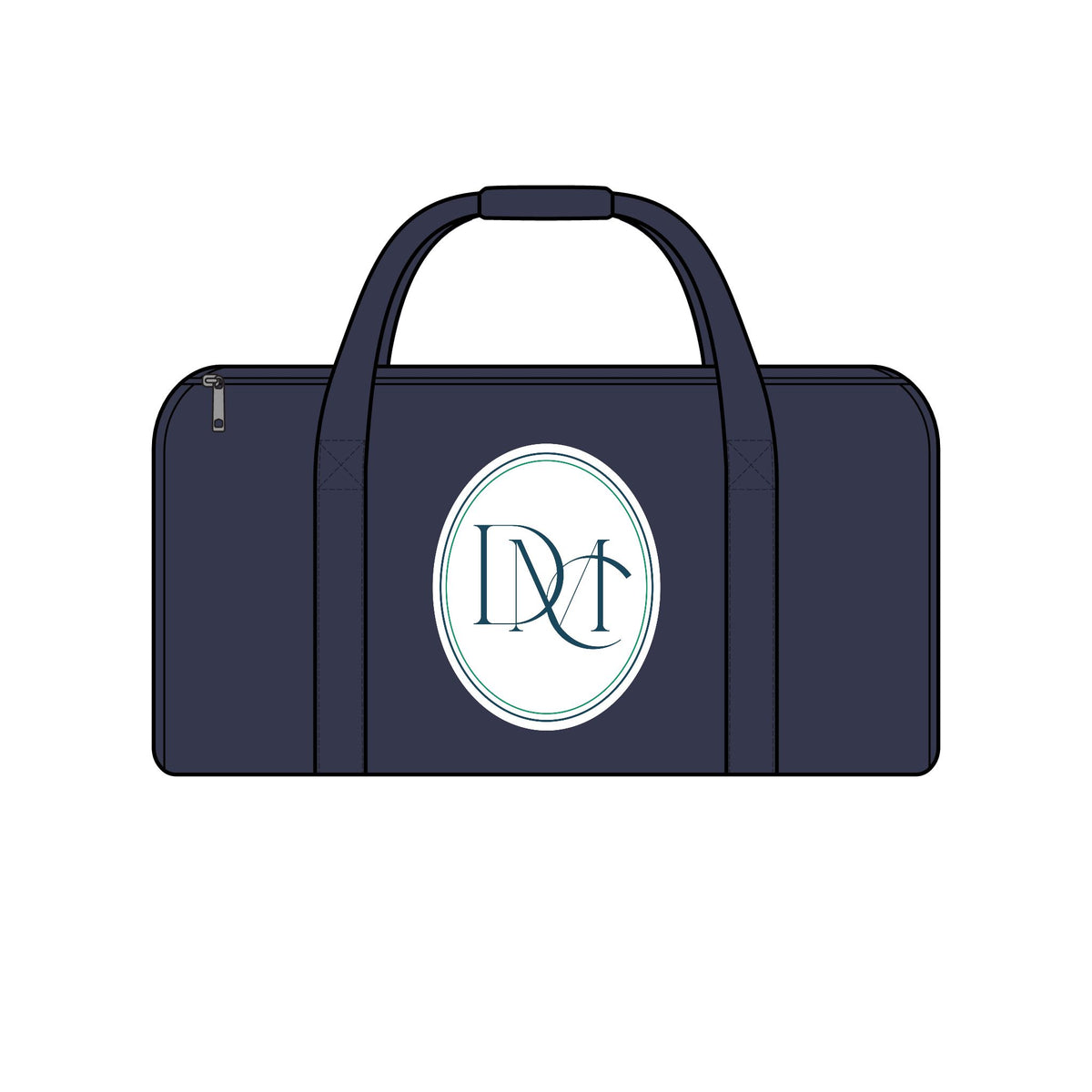 Monogram Escape Travel Duffel — Olive Weekend Bag with Initials