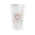 Frosted 16oz Pint Glass – Vintage Hockey Crest