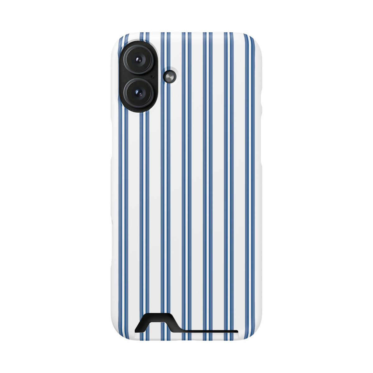 Blue Floral Card Holder Phone Case