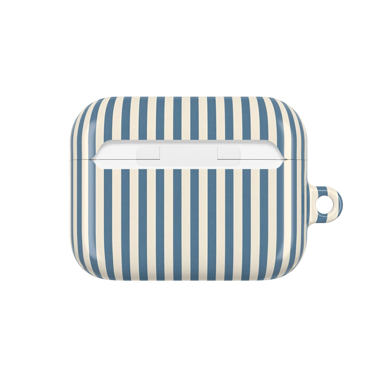 AirPod Case — Blue Toile Cityscape Pattern