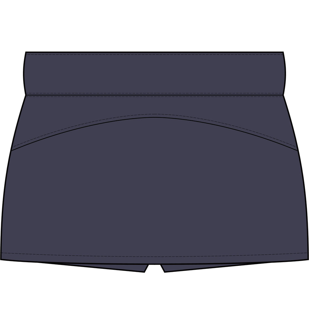 Skort — Monogrammed Circle Logo Athletic Skort