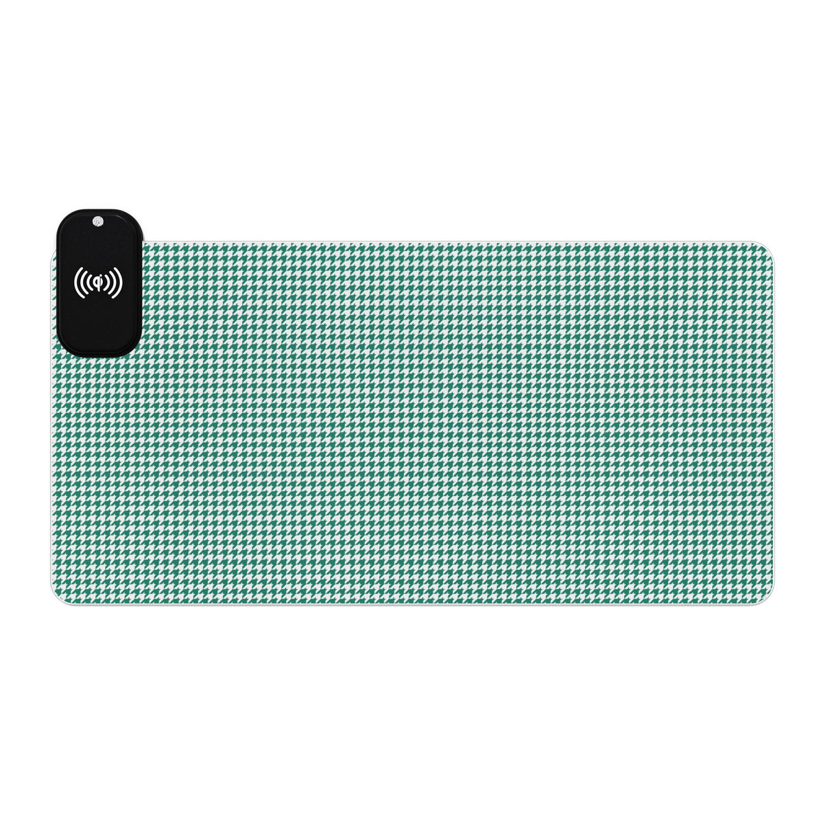 LED Wireless Charging Gaming Mouse Pad — RGB Desk Mat with Qi Charger