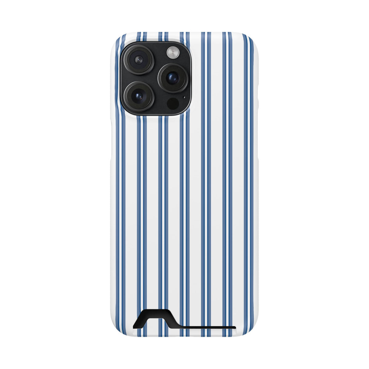Blue Floral Card Holder Phone Case