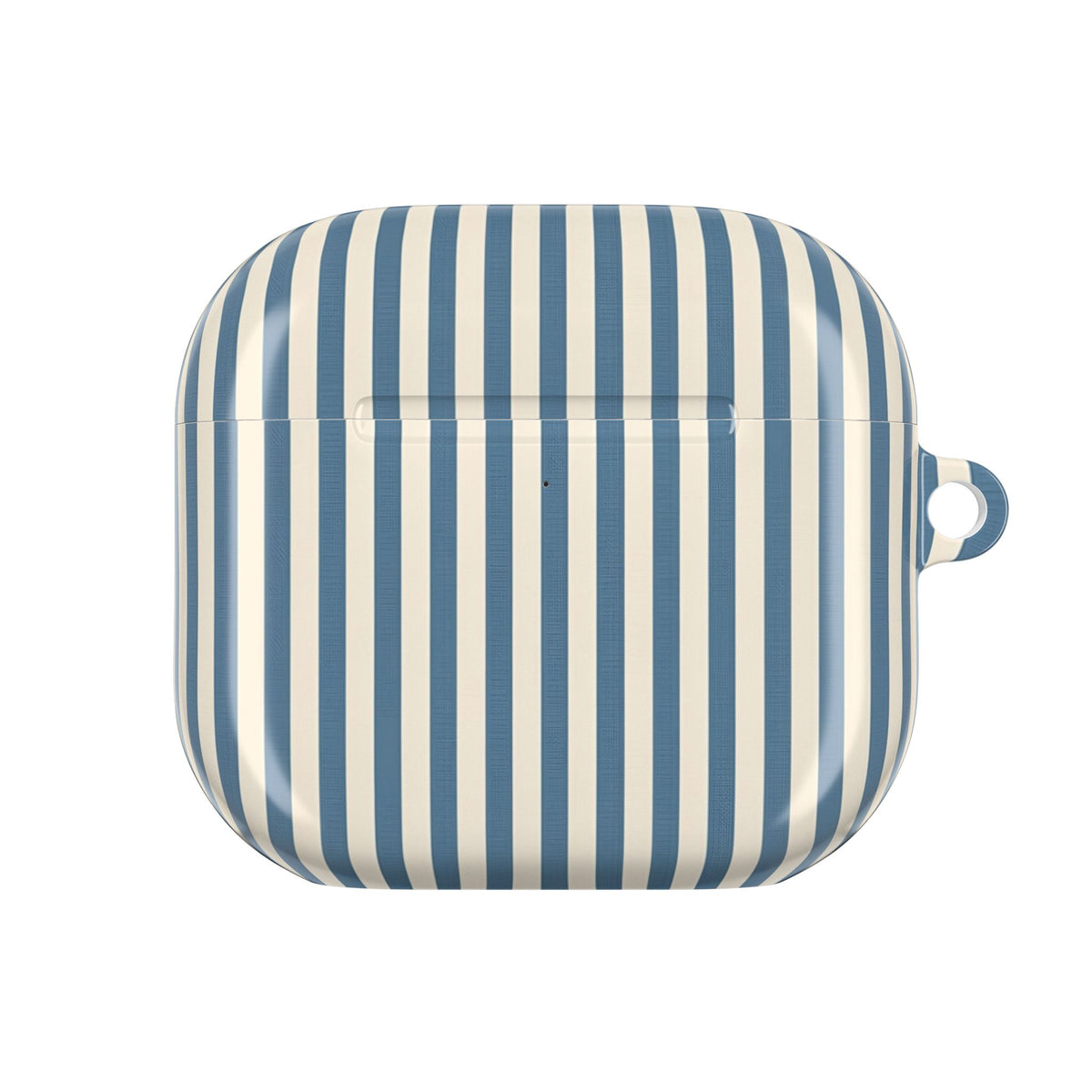 AirPod Case — Blue Toile Cityscape Pattern