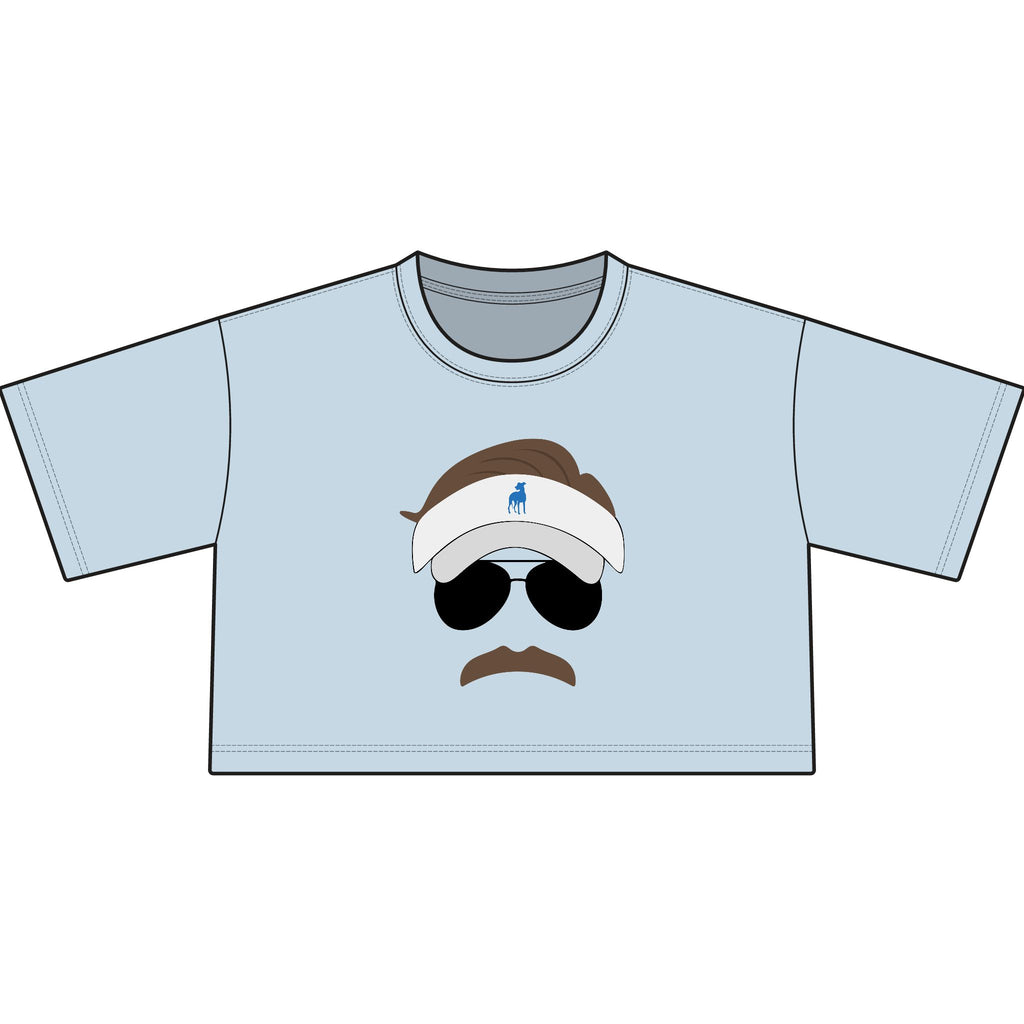 Cropped T-Shirt — A.F.C. Richmond Crest Graphic