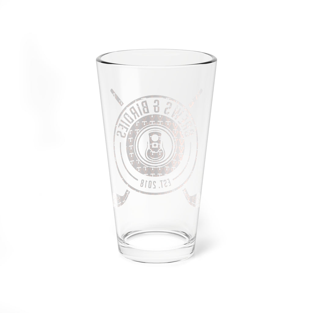 Brews & Birdies 16oz Mixing Glass – Golf & Craft Beer Pint