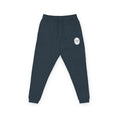 Embroidered Lion Crest Fleece Joggers — Casual Athletic Sweatpants