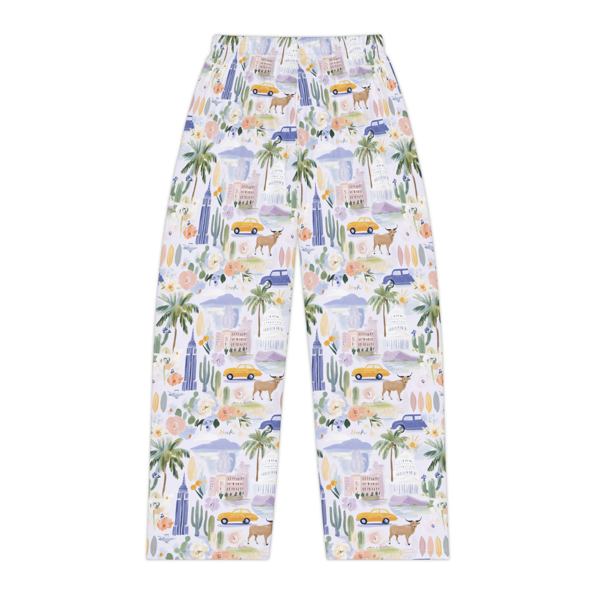 Women's Pajama Pants (AOP)