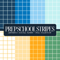 Prep School Stripes Pattern Set