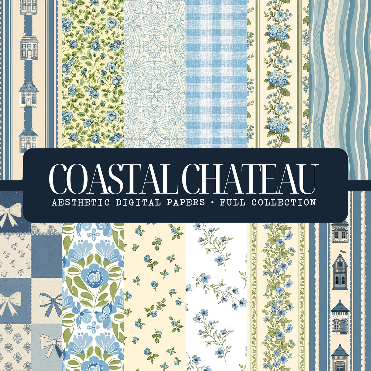 Coastal Chateau Pattern Set